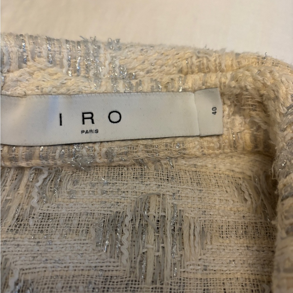 IRO Marsh Fringe Tweed Shacket - Picture 4 of 6